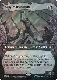 Azog, Moria's Ruin