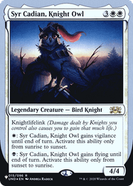 Syr Cadian, Knight Owl