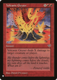 Volcanic Geyser