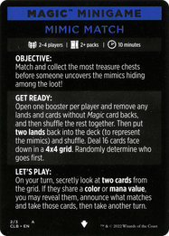 Mimic Match // Mimic Match (cont'd)
