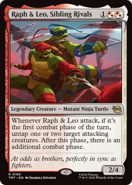 Raph & Leo, Sibling Rivals