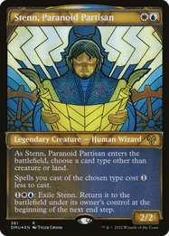 Stenn, Paranoid Partisan