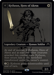 Kytheon, Hero of Akros // Gideon, Battle-Forged