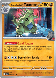 Team Rocket's Tyranitar