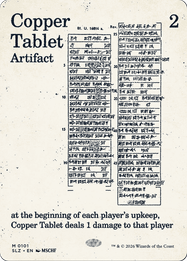 Copper Tablet