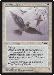 Carrier Pigeons