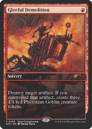 Gleeful Demolition