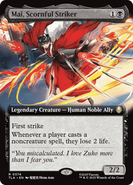 Mai, Scornful Striker