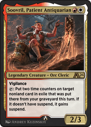 Soovril, Patient Antiquarian