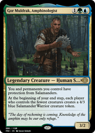 Gor Muldrak, Amphinologist