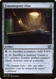 Transmogrant Altar