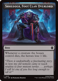 Shredder, Foot Clan Overlord