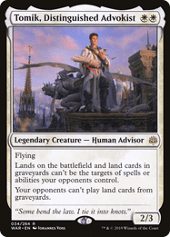 Tomik, Distinguished Advokist
