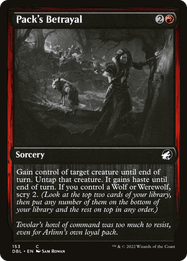 Pack's Betrayal