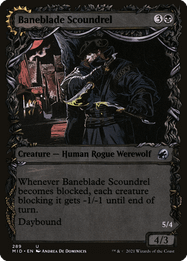 Baneblade Scoundrel // Baneclaw Marauder