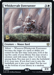 Whiskervale Forerunner