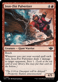 Iron-Fist Pulverizer