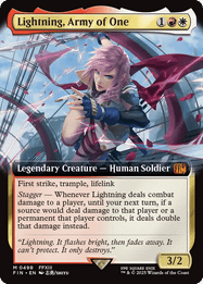 Lightning, Army of One