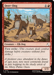 Deer-Dog