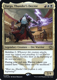 Zurgo, Thunder's Decree
