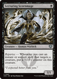 Lecturing Scornmage