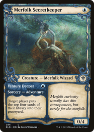 Merfolk Secretkeeper // Venture Deeper