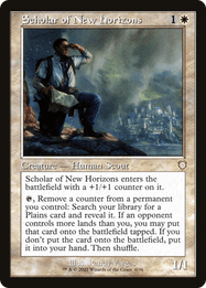 Scholar of New Horizons