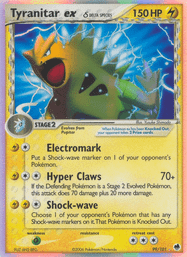 Tyranitar ex δ