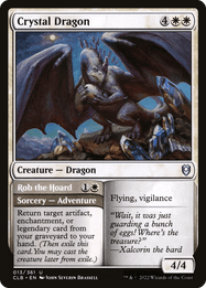 Crystal Dragon // Rob the Hoard