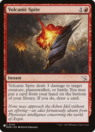 Volcanic Spite