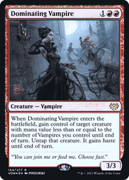 Dominating Vampire