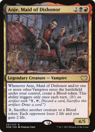 Anje, Maid of Dishonor