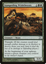 Stampeding Wildebeests