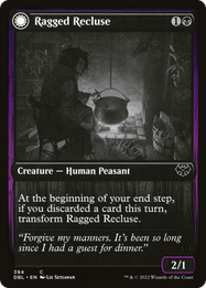 Ragged Recluse // Odious Witch