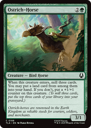 Ostrich-Horse