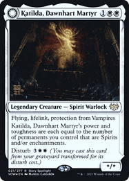Katilda, Dawnhart Martyr // Katilda's Rising Dawn