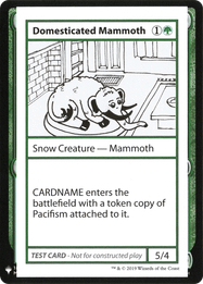 Domesticated Mammoth
