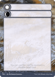 Double-Faced Substitute Card