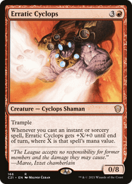 Erratic Cyclops