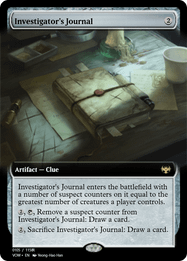 Investigator's Journal