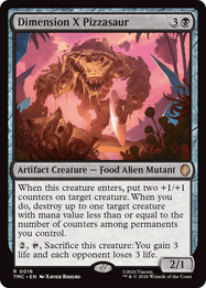 Dimension X Pizzasaur