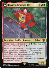 Blaster, Combat DJ // Blaster, Morale Booster