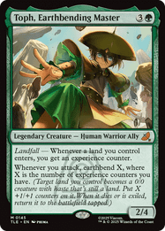 Toph, Earthbending Master