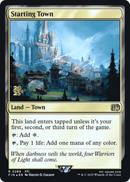 Starting Town