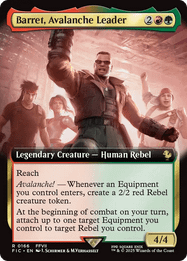 Barret, Avalanche Leader