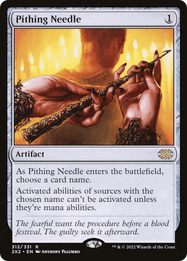 Pithing Needle