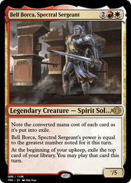 Bell Borca, Spectral Sergeant