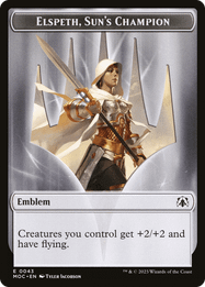 Elspeth, Sun's Champion Emblem