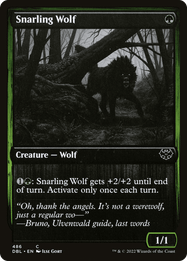 Snarling Wolf