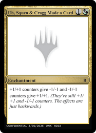 Uh, Squen & Cragg Made a Card